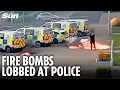 Lagu Shocking moment ex-soldier launches molotov cocktails at police officer \u0026 vans in broad daylight