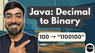 Convert Decimal Number to Binary in Java Java Basics for Beginners