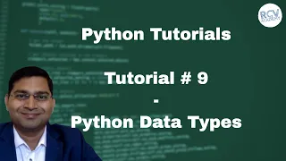 Python Beginner Tutorial - Python Data Types Basic Data Types in Python