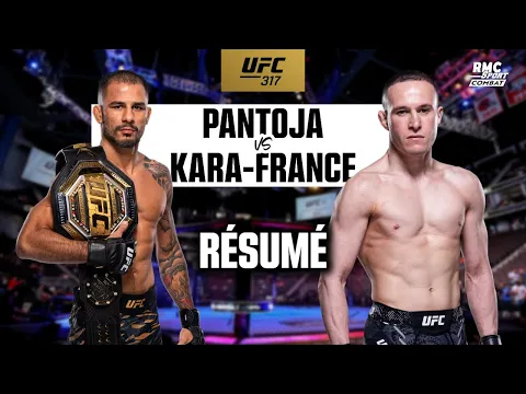 Video Thumbnail: Résumé UFC 317 : Pantoja a-t-il défendu sa ceinture face à Kara-France chez les -57kg ?