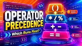 What is Operator Precedence Order of Execution Explained with Examples Java Series