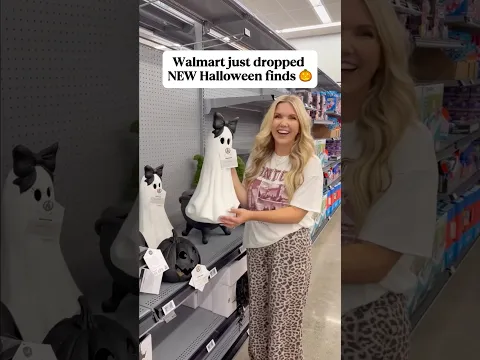 Walmart just dropped NEW Halloween finds! #walmarthalloween