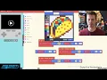 MakeCode Minute Arcade Projectile Tacos adafruit johnedgarpark MSMakeCode