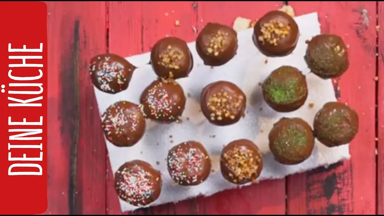 Cake Pops aus Rührkuchen Ihr könnt diese Cake Pops aus einem frischen Rührkuchen machen oder auch au. 