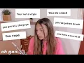 reading your assumptions about me exposing myself again
