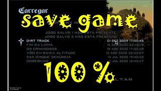 Save Game 100 Bonus - GTA San Andreas sem cheats nem mods