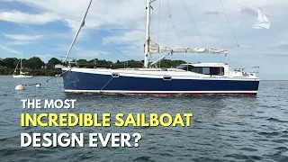 Robert H. Perry’s COOLEST Sailboat? Fits & Ships in a Container | Far Harbour 39 TOUR | $99k