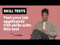Hire expert CSS developers with TestGorilla s CSS test
