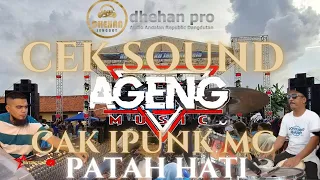 cek sound ageng music patah hati cak ipunk mc feat dhehan pro live remsi pekalongan terbaru