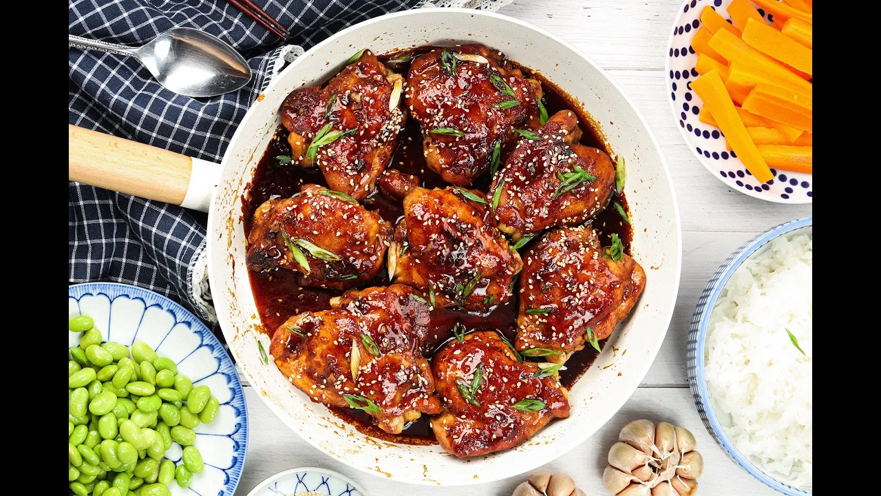 Honey Soy Chicken Thighs Recipe