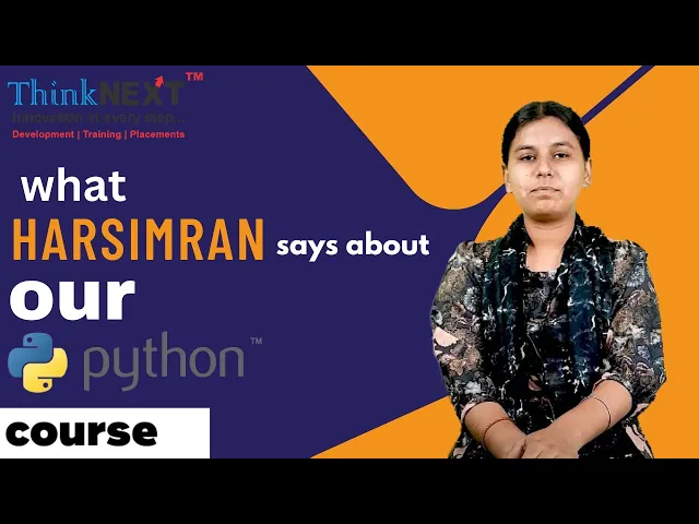 Student Testimonial for Python Course - Harsimran