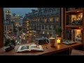 Rainy Street Jazz Ambience 🌆 Smooth Piano Jazz Music for Study, Relaxation & Inspiration
