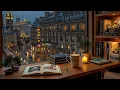 Rainy Street Jazz Ambience 🌆 Smooth Piano Jazz Music for Study, Relaxation \u0026 Inspiration
