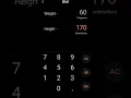 Download Lagu how to calculate your bmi with height and weight#shorts #bmi #xaomi