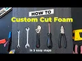 How to custom cut foam in 5 easy steps