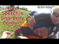 Bodycam Footage - Free Speech is Disorderly Conduct in Logan Township NJ