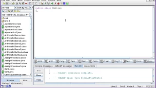 Java Programming 1 - Chapter 4 Exercises 1 and 2