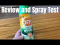 Off Deep Woods - Spray Test