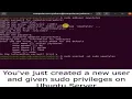 How to create a new user with admin privileges on Linux