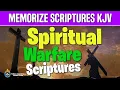SCRIPTURES SPIRITUAL WARFARE - Memorize KJV scriptures with text