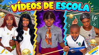 Os Melhores VÍDEOS DE ESCOLA | Compilado de Fêfê Bez