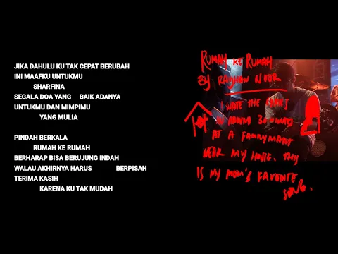 Download MP3 Hindia - Rumah Ke Rumah (​Official Lyric & Commentary Video)