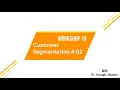 19 Customer Segmentation Part 2 ML Zero to Hero DSCSSUET