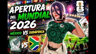 ¡Así fue la APERTURA del Mundial 2026! 🇲🇽⚽ México vs Sudáfrica