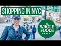 Grocery Shopping in New York City Shopping at Whole Foods This and Nat