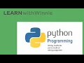 Learn Python Programming String Methods join String Programming