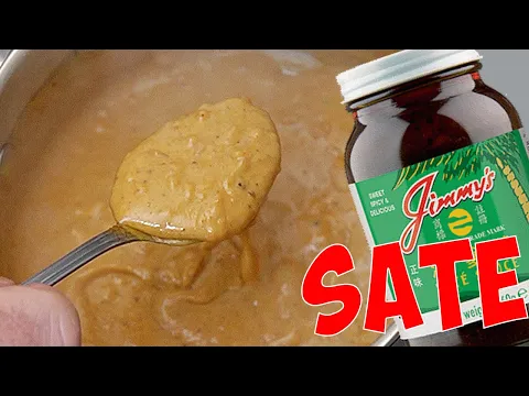 Chinese Satay Sauce made with Jimmy’s Sate The Easiest and Quickest Ever!