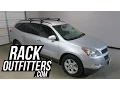 2008 to 2017 Chevrolet Traverse with Rhino-Rack Vortex 2500 Roof Rack Crossbars