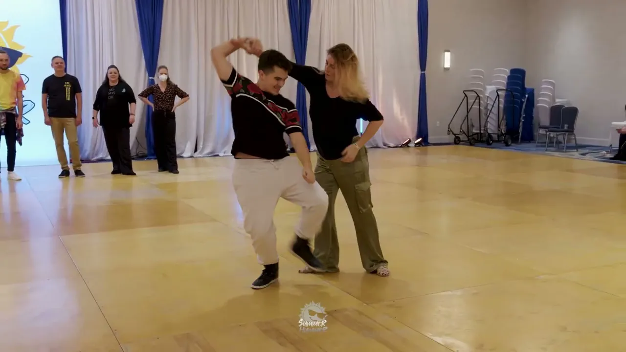 Dario Haxhia and Rachel Holdren - Switch Jack&Jill Finals - Summer Hummer 2024