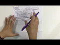 End of year math brain dump