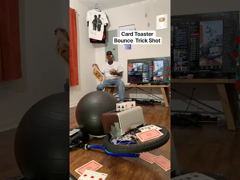 Card Toaster Bounce Trick Shot