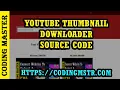 YouTube Thumbnail Downloader with Progressive Web App Source Code