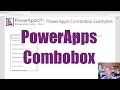PowerApps Combobox - Search Filter Default values and more