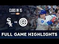 Chicago Cubs vs Chicago White Sox MLB Highlights 2026