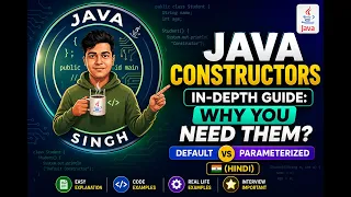 8 Java Constructors In-Depth Guide Why You Need Them Default vs Parameterized Hindi