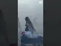 Coney Island Beachgoers Rush to Pack as Intense Wind Whips Up Sandstorm