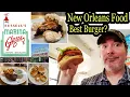 New Orleans Food Travel Search for Best Burger Restaurant Review Vlog of Russell s Marina Grill