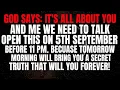 Download Lagu God Says ~ This Is Long Overdue - Urgent\