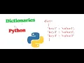 Dictionaries in Python Data structures Jupyter Notebook