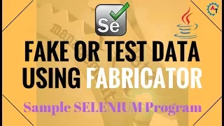 13 Sample Selenium Program Using FABRICATOR API in JAVA