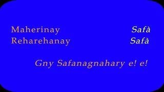 RESINAY IAIGNANAY Lyrics Chorale TARATR I MARIA IHOSY 