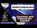 what is nested loop in java java nested for loop for beginners lecture 20