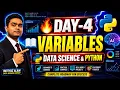 Data Science Variables Explained in Hindi Python Variables Tutorial Day-4