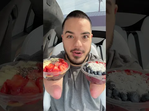 Acai Fruit Bowls #shorts