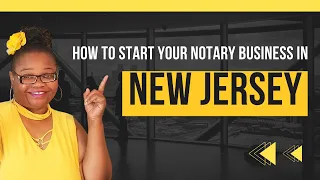 How to start a notary business in New Jersey General Notary Work Notary training in New Jersey