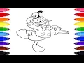 Free Donald Duck Coloring Pages for Kids - Classic Disney Fun to Print